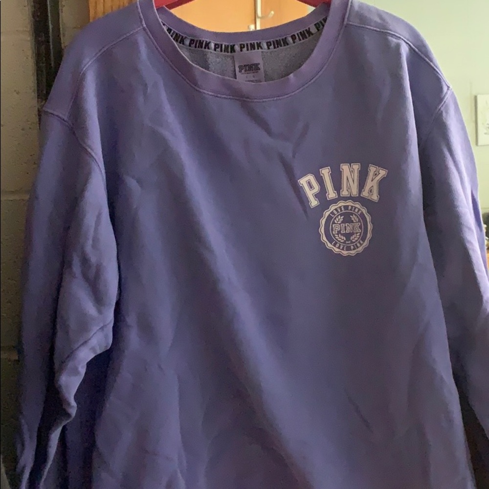 PINK University Crewneck Sweater